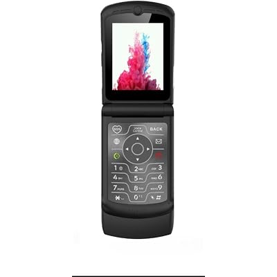 V3 4G LTE Flip Phone, Android 11 Go, Dual Screens (2.4” + 1.2”), 2GB RAM 16GB Storage, USB-C, Removable Battery, Wi-Fi Bluetooth GPS, Simple Easy-Use Cell Phone for Seniors, Kids Travelers
