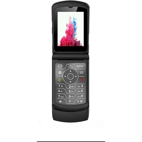 V3 4G LTE Flip Phone, Android 11 Go, Dual Screens (2.4” + 1.2”), 2GB RAM 16GB Storage, USB-C, Removable Battery, Wi-Fi Bluetooth GPS, Simple Easy-Use Cell Phone for Seniors, Kids Travelers