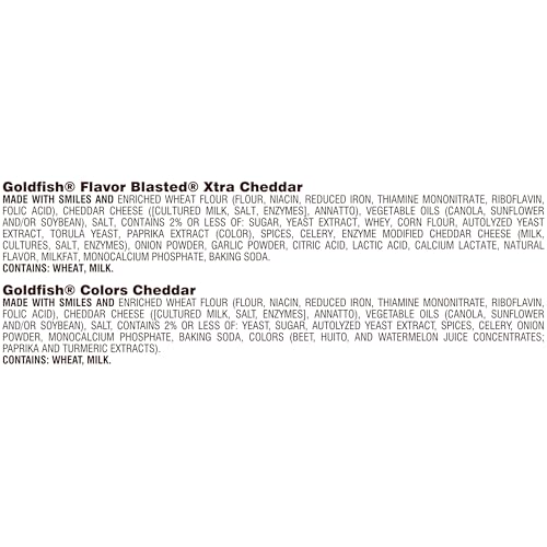 Goldfish Pepperidge Farm, , Crackers, Savory, 18 oz, Variety Pack Box, Snack Pack, 20 Count