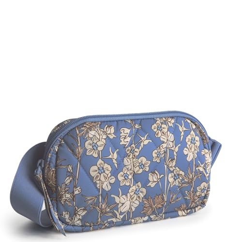 Vera Bradley Womens Performance Twill Woodward Small Belt Bag Larkspur Delphinum One Size