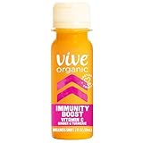 Vive Organic Immunity Boost Vitamin C, Ginger & Turmeric Shot (2oz bottle)