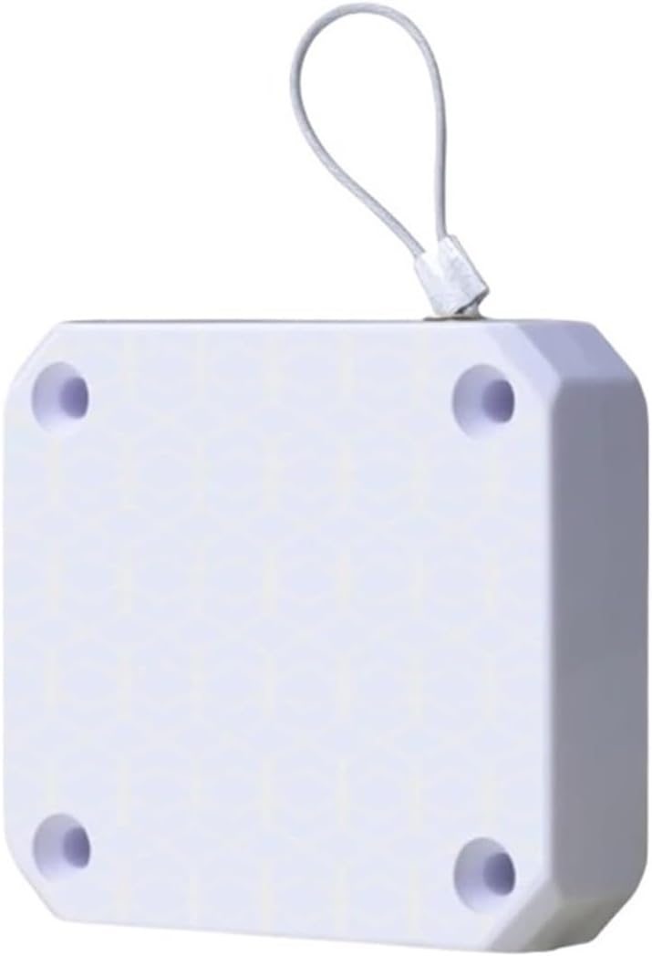 Automatic Door Closer, 6-Pack Automatic Door Closer 500g-1000g Tension Closing Device, Non-Punched Sliding Screen with Steel Puller(White 500g)