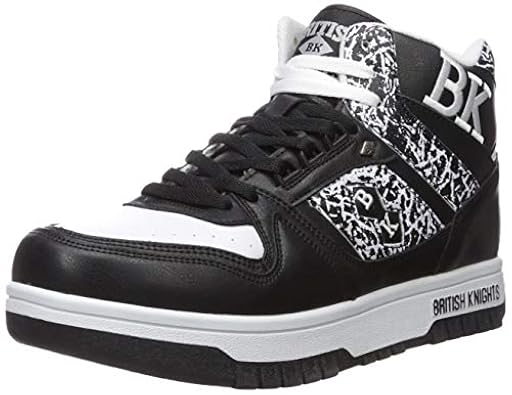 British Knights Kings SL Sneakers, Zapatillas Deportivas Hombre, Negro Blanco El, 44 EU | Ya disponible en tu tienda friki favorita! En mundofriki.es!