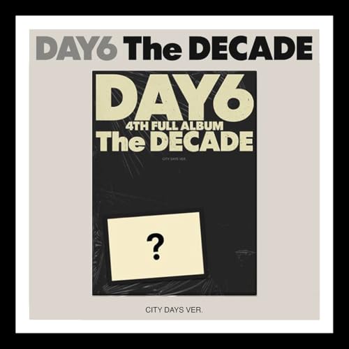 (CITY DAYS Ver.) DAY6 THE DECADE 4th Full Album / CD+Book+3...