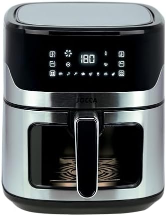 Jocca - Friggitrice ad Aria Calda 6,5 l| Friggitrice Senza Olio c...