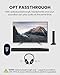 Avantree Opera Plus – Wireless Headphones for TV Watching, Clear Dialogue & Volume Boost for Seniors, Optical Soundbar Passthrough, Charging Transmitter Base