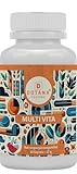 DOTANA Multi Vita Multivitamin Kapseln - 20 Vitamine & Mineralstoffe für Energie, Immunsystem &...
