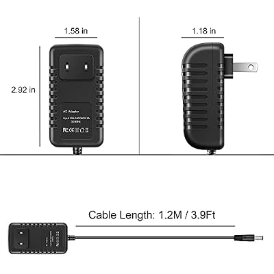 12VDC AC Adapter Charger Compatible with On-Q/Legrand PW7760 Fits Networking & Video Devices