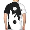 QiErDesign Men Adult 3D Printed Short Sleeve T-Shirts Casual Graphics Tees, #19, Large #2