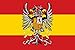Durabol Bandera de España con Águila Bicéfala 150X90 CM Flag Satin