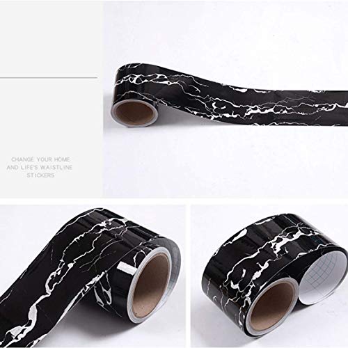 Zócalo autoadhesivo 0.1x5m vinilo impermeable B1101 para pared 3