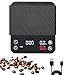 Produktbild Kaffeewaage mit Timer,Wiederaufladbare Digital Kaffeewaage,Espresso Waage mit Timer,Kaffeewaage mit Timer,0.1g Hohe Präzision, mit LED-Anzeigebildschirm, 4-Modi