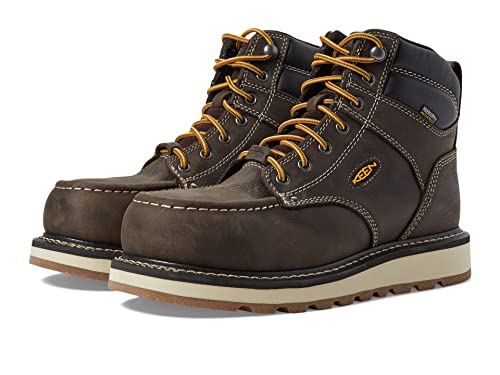 Image of KEEN Utility Men's Cincinnati 6 inch Composite Toe Waterproof Wedge Work Boots