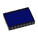 Trodat Replacement Ink Pads 6/4850 - Pack of 2 - Blue Ink - for The Printy 4850 and 4850/L