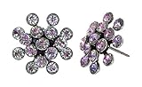  Konplott Ohrstecker – Magic Fireball MINI - white/light rose crystal vitrail ligth