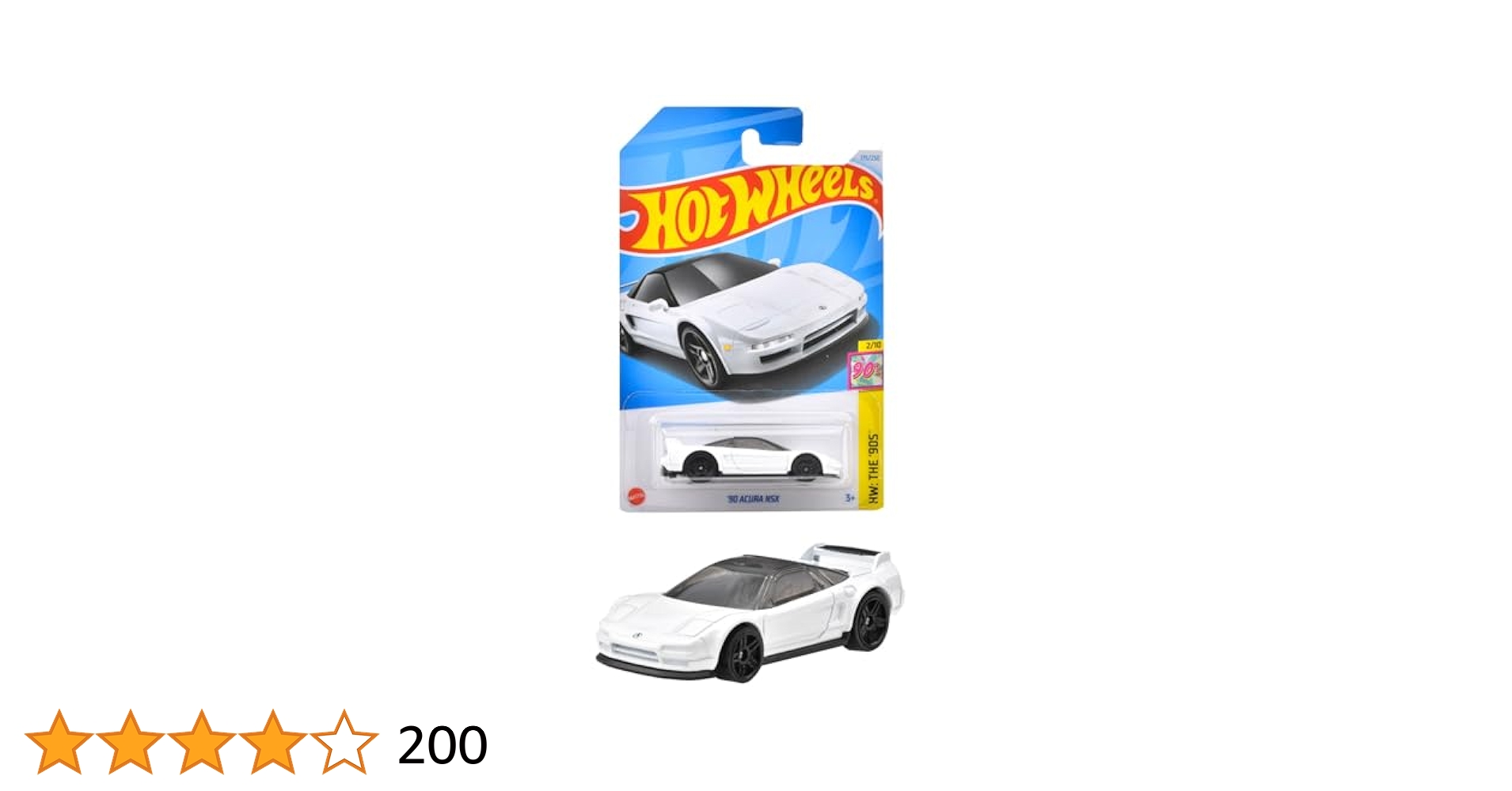 新品12個セット  ベーシックカー '90 アキュラ NSX ホットウィール ベーシックカー '90 アキュラ NSX | おもちゃ