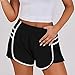 GDKRTNAJ High Waist Pleated Sports Shorts,Running Shorts High Waisted Quick Dry Athletic,Athletic Shorts for Women (C,M)