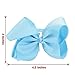 MEEDEE Baby Blue Grosgrain Ribbon Headbands - Fashion Big Bow Hair Accessories for Toddlers, Kids, Teens Dress Decoration, Makeup, Cosplay, Party