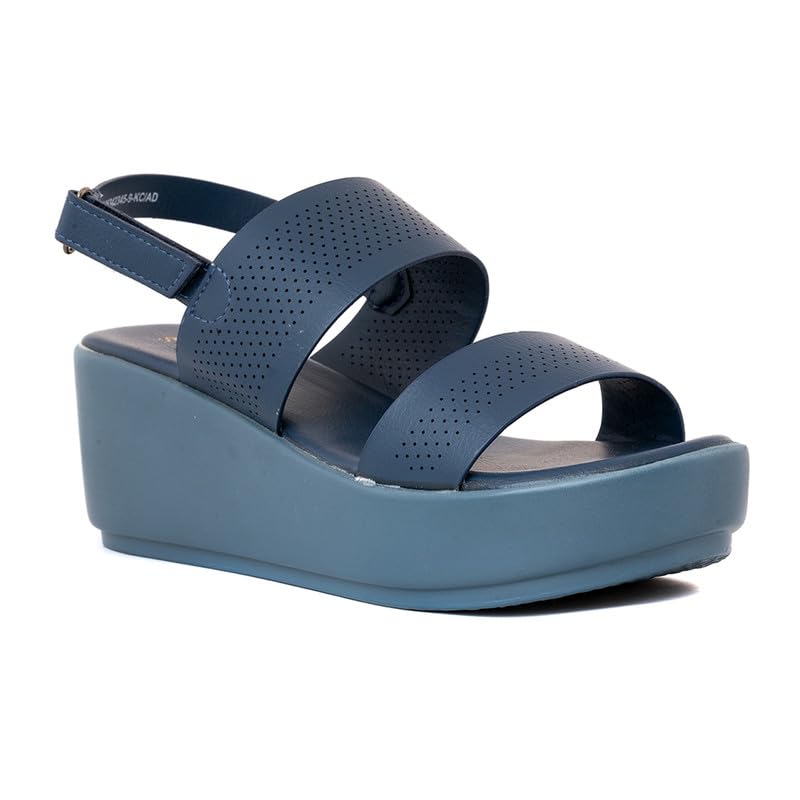 khadim's Sharon Wedge Heel Sandal for Women-picture-3