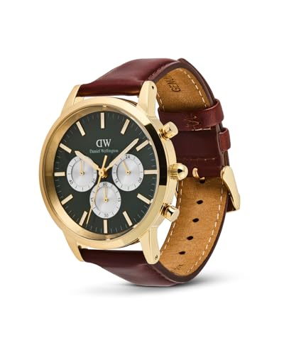 Image of Daniel Wellington Green Round Dial Analogue Men's Watch - DW00100876K