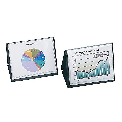Office Depot ShowFile(TM) Easel Display Book, Horizontal Style, 8 1/2in. x 11in., Black, 52132 - Thumbnail 6