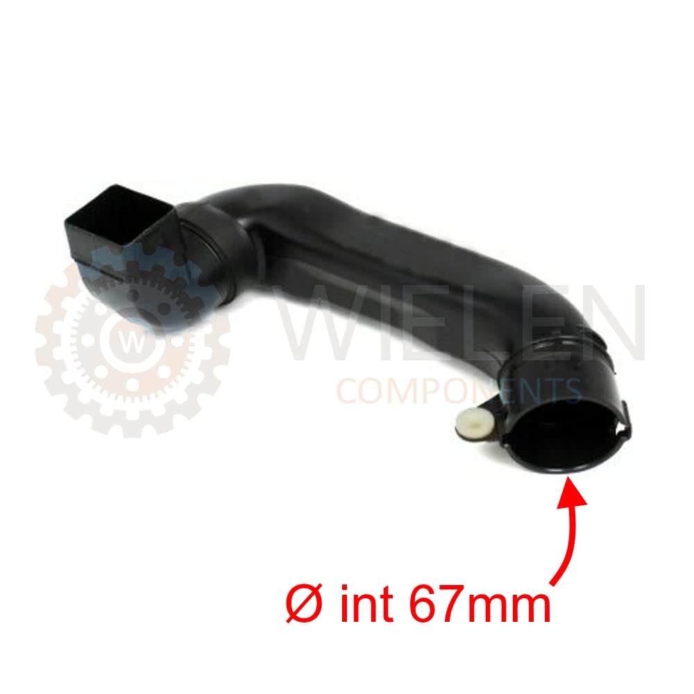 MANICOTTO ASPIRAZIONE COMPATIBILE CON TUBO ARIA PEUGEOT 206 207 3008 307 308 407 5008 PARTNER 1.6 1434C1