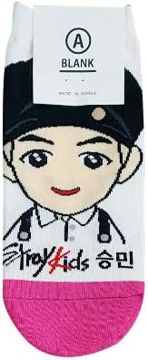 Women's Kpop StrayKids Cartoon Character Socks - Made in Korea - Image 4