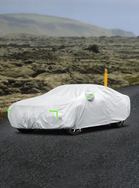 Car Cover Custom Fit for Dodge Challenger 2008-2025 6 Layers Truck Cover Waterproof All Weather for Automobiles Outdoor — view 8