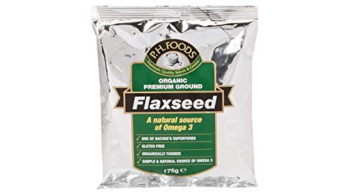 Prewetts Organic Premium Ground Flaxseed - 175G (Pack of 1)