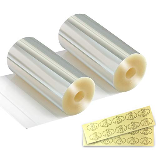 Picowe Cake Collars 4 x 788inch, Acetate Rolls, Clear Cake Strips, Transparent Cake Rolls, Mousse Cake Acetate Sheets for Chocolate Mousse Baking, Cake Decorating