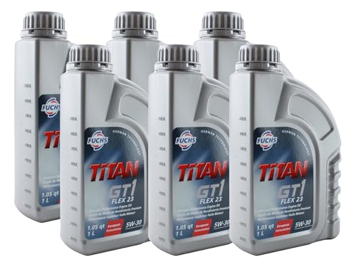 Aceite de Motor 6 x 1L Titan GT1 Flex 23 5W-30