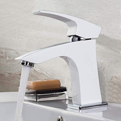Robinet cascade monté sur pont avec mitigeur chromé pour évier et lavabo