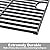 #US BBQ Grill Cooking Grates Grid 2-Pack 17" for 4 Burner