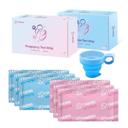 Schwangerschaftstest & Ovulationstest Set 50LH + 20HCG –...
