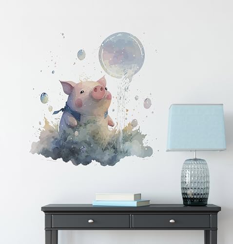 Vinilos Decorativos de Animales Acuarela para Pared