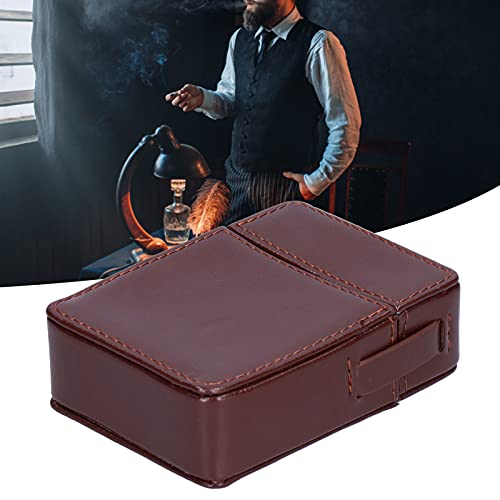Caixa de armazenamento de cigarros, pequena e requintada e conveniente estojo Cigerates moda retrô p