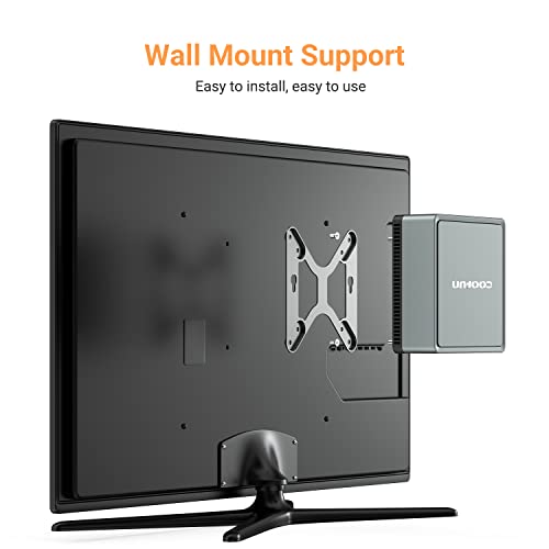 Coofun Um350 Mini Pc Amd Ryzen 5 3550H Mini Computer Ddr4 16 Gb Ram 512 Gb Pcle Ssd, Radeon Vega Graphics, Dual Band Wifi Hdmi/Displayport/Usb-C, 2.5G Rj45 Lan, 4X Ports Usb 3.0 #TOP7