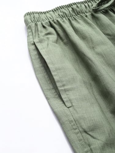 Image of Majestic Man Men's Pure Cotton Regular Fit Solid Pyjama