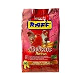 GLOBAL LUXURY MANAGEMENT Raff Delicate Rosso 500g – Red Canary Food Enriched with Honey and Carrots – Specialized Red Factor Formula for Seed-Eating Birds Seeking Vibrant Plumage and Optimal Health