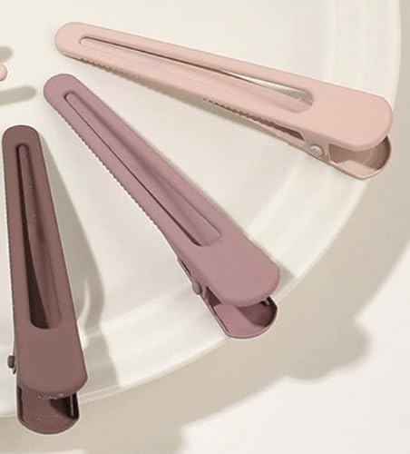 Hair Clips 3Pcs- Nude Colors Clips- Hair Barrettes- Clips For Women’s And Girls-Hair Pins- Trendy Colors Matte (Solid-Oval) #TOP1