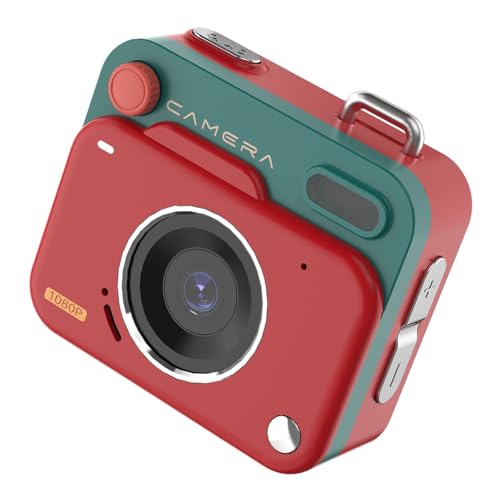 Caméra de voyage rétro CCD HD compacte au design argentique nostalgique