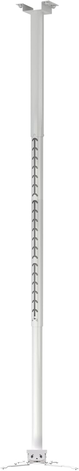 SCREENPRO Universal Ceiling Projector Mount, 55"-79" Extendable, Full Motion, Holds up to 33 lbs, White