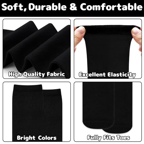 Image of Olreco 1 Pack Toddler Kids Youth Soccer Socks Girls Boys Baseball Socks Youth Knee High Softball Football Accessories Cotton
