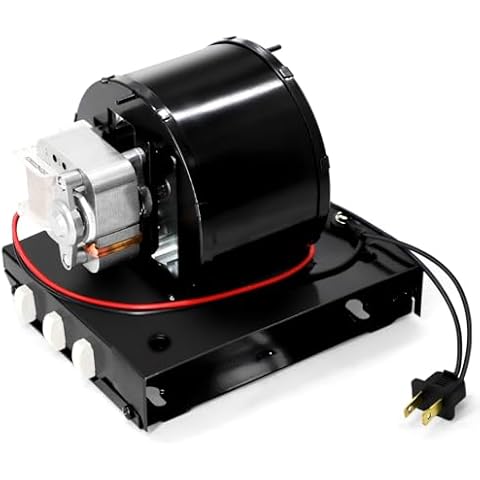 Criditpid S97017063 Heater Motor Assembly Replacement for Broan NuTone 655, 656, 658, 659, 655-C, 655-B, 655-A, 655F, 695, 695-B, 695-D, HFL695 Blower Fan Bathroom Exhaust Fan Motor for NuTone Heater Cover