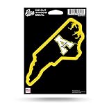 Appalachian State Mountaineers Decal - 5" x 6" Decal - State Shaped Decal