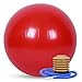 WTXDDQ Yoga Fitness Pilates Gym Gymnastique Balles d'exercices Fitness,Grossesse à d'exercice Balles,Swiss Balle Exercice Stabilité Anti-éclatement Yoga Ball,Rouge,70cm
