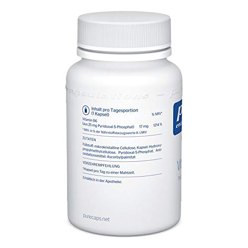Vitamin B6 Pyridoxal-5-phosphat Kapseln von Pure Encapsulations