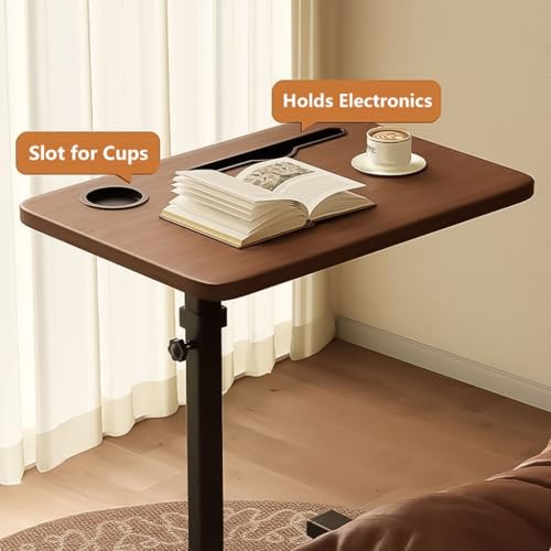 Table de chevet pliante pour briser le manque d'espace dans la chambre