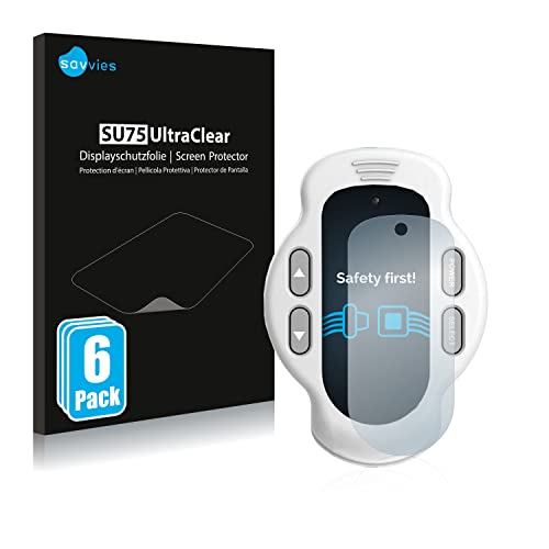 savvies 6-Pack Screen Protection Film compatible with KLIQ MicroNome Metronom Screen Protector Ultra Clear [Scratch Proof, Anti Fingerprint]