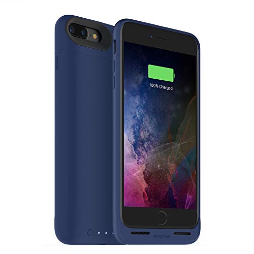 Image of ZAGG Mophie 3788 JPA-IP7P-BLU Juice Pack Wireless - Charge Force Wireless Power - Wireless Charging Protective Battery Pack Case for Apple iPhone 8 Plus and iPhone 7 Plus - Blue